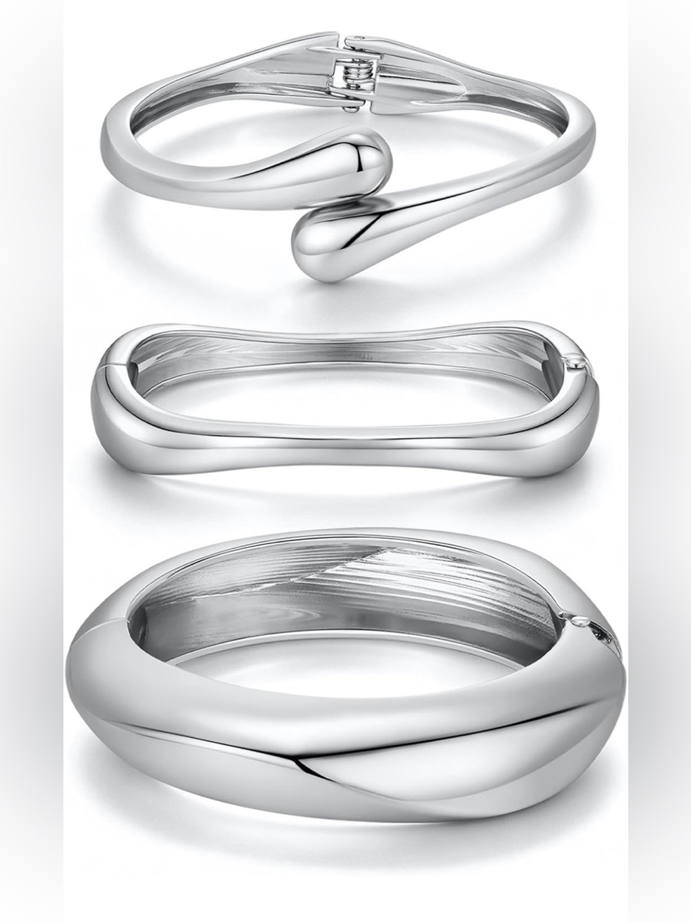 Silver Bangles